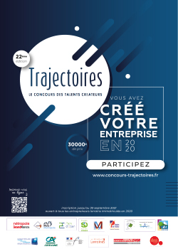 affiche concours trajectoires